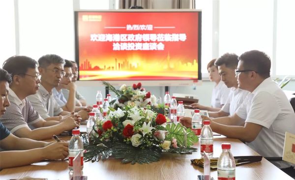 海港區政府領導蒞臨乾港